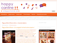 Tablet Screenshot of happy-cantine.com